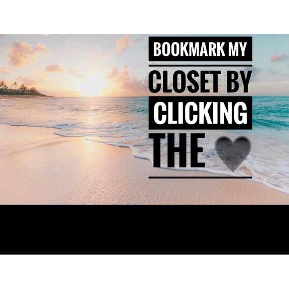 Please click heart to bookmark my closet - Picture 1 of 1
